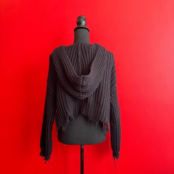 🖤 Wildfox Marley Cropped Hoodie 🕸️ NWOT - Picture 6 of 8